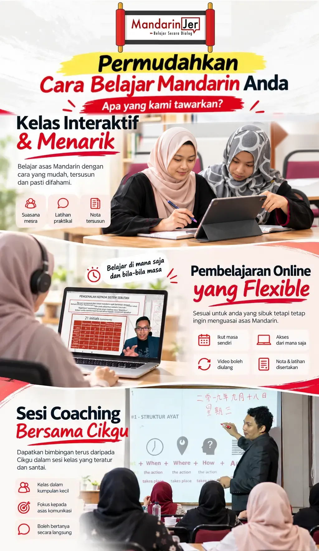 MandarinJer - Permudahkan Cara Belajar Mandarin Anda